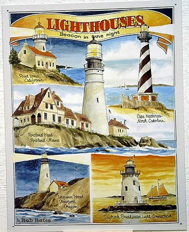 LIGHT HOUSES SIGN