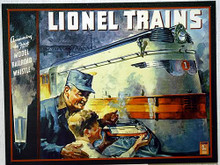 Lionel Licensed 1935 Cover Metal Tin Sign