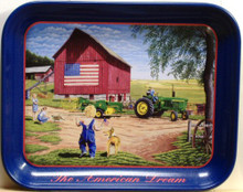 Photo of AMERICAN DREAM FARM,AE107 BEAUTIFUL COLORS ON THE METAL TRAY