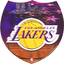 LOS ANGELES LAKERS BASKETBALL SMALL INTERSTATE SIGN