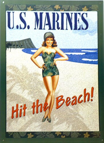 MARINES, POSTER GIRL SIGN
