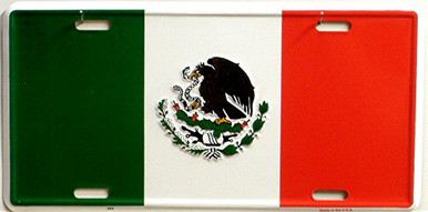 MEXICO LICENSE PLATE