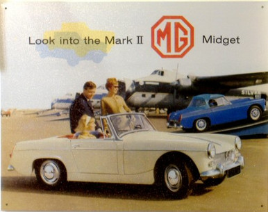 MG MIDGET MARK 2 SIGN