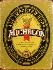 MICHELOB BEER LOGO SIGN