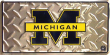 MICHIGAN WOLVERINESCOLLEGE LICENSE PLATE