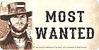 CLINT EASTWOOD, JOSIE WALES, MOST WANTED LICENSE PLATE MEASURES 12" X 6" WITH SLOTS FOR EASY MOUNTING
