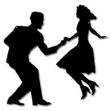 SWING DANCERS LARGE SILHOUETTE (Sublimation Process) Heavy Metal Sign  MEASURES 17" X 17"               
S/O* SPECIAL ORDER SIGNS NORMALLY TAKES 2-3 WEEKS TO SHIP. HAS HOLES FOR EASY MOUNTING THE FIXED SHIPPING PRICE ONLY APPLIES TO THE 48 CONTIGUOS STATES, FOR ALL OTHER COUNTRIES PLUS ALASKA AND HAWAII, SHIPPING WILL BE MORE. PLEASE SEND EMAIL WITH YOUR COMPLETE ADDRESS TO GET AN ACCURATE SHIPPING QUOTE