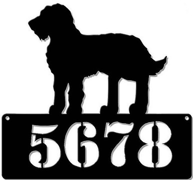GOLDENDOODLE ADDRESS PERSONALIZED SIGN 15" X 14" (Sublimation Process) Finish on Heavy Metal Sign S/O*  S/O* SPECIAL ORDER SIGNS NORMALLY TAKES 2-3 WEEKS TO SHIP. HAS HOLES FOR EASY MOUNTING THE FIXED SHIPPING PRICE ONLY APPLIES TO THE 48 CONTIGUOS STATES, FOR ALL OTHER COUNTRIES PLUS ALASKA AND HAWAII, SHIPPING WILL BE MORE. PLEASE SEND EMAIL WITH YOUR COMPLETE ADDRESS TO GET AN ACCURATE SHIPPING QUOTE
