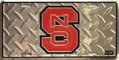 Photo of NC STATE WOLF PACK COLLEGE LICENSE PLATE