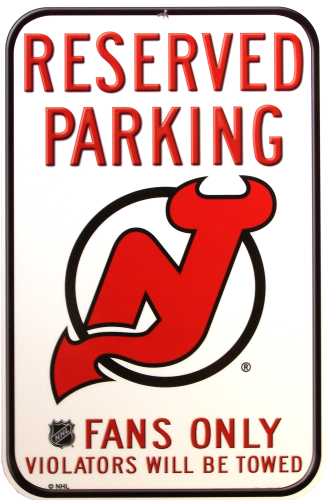 Photo of NEW JERSEY DEVILS RESERVED PARKING