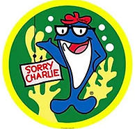 SORRY CHARLIE "TUNA FISH ADD" ROUND 15" DOMED VINTAGE METAL SIGN