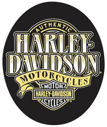 THIS HARLEY OVAL MEASURES 13" X 15 3/4" WITH HOLES FOR EASY MOUNTING