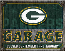 GREEN BAY PACKERS 16" X 12.5" VINTAGE METAL SIGN WITH HOLES FOR EASY MOUNTING S/O*  THIS IS A SPECIAL-ORDER SIGN THAT NORMALLY TAKES 2 WEEKS TO SHIP.