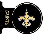  NFL FOOTBALL 18" X 14" X 3" FLANGED DOUBLE SIDED METAL SIGN S/O TAKES 1-2 WEEKS TO SHIP