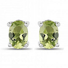 Gemstone Description
Gemstone: Peridot
Gem Grade: AA
Color: Green
Cut: Oval Cut
Height: 7.00 mm
Width: 5.00 mm
Depth: 0 mm
CTW: 1.66 CTW
Material Information
Primary Material: Sterling Silver
Plating Material: Rhodium
Jewelry Information
Mount Type: Earrings
Gender: Ladies