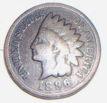 1896 INDIAN HEAD CENT  $1.50  SHIPPING  48 CONTIGUOUS STATES ONLY!  ONE COIN

FACE