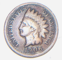 1906 B INDIAN HEAD PENNY  SHIPPING $1.50  CONTINGUOUS 48 STATES ONLY

FACE