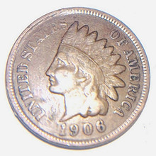 1906  "C"  INDIAN HEAD PENNY   $1.50 SHIPPING  CONTIGUOUS 48 STATES ONLY  ONE COIN

FACE

