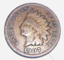 1907 INDIAN HEAD PENNY  $1.50 SHIPPING 48 CONTIGUOUS STATES ONLY!    ONE COIN

FACE