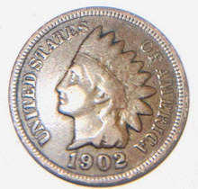 1902 INSIAN HEAD PENNY  $1.50 SHIPPING 48 CONTIGUOUS STATES ONLY  ONE COIN
FACE