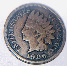 1906 INDIAN HEAD PENNY  $1.50 SHIPPING  48 CONTIGUOUS STATES ONLY   ONE COIN
FACE