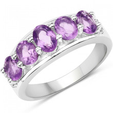 Gemstone Description
Gemstone: Amethyst
Gem Grade: AA
Color: Purple
Cut: Oval Cut
Height: 6.00 mm
Width: 4.00 mm
Depth: 0 mm
CTW: 0.43 CTW
Gemstone Description
Gemstone: Amethyst
Gem Grade: AA
Color: Purple
Cut: Oval Cut
Height: 5.00 mm
Width: 4.00 mm
Depth: 0 mm
CTW: 1.36 CTW
Gemstone Description
Gemstone: Topaz
Gem Grade: AA
Color: White
Cut: Round Cut
Height: 1.20 mm
Width: 1.20 mm
Depth: 0 mm
CTW: 0.06 CTW
Material Information
Primary Material: Sterling Silver
Plating Material: Rhodium
Jewelry Information
Mount Type: Ring
Gender: Womens
Size: 7