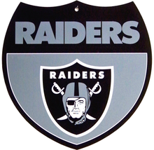 OAKLAND RAIDERS FOOTBALL INTERSTATE SIGN