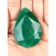 Gemstone Description                  

(HAND NOT INCLUDED)

Gemstone: Emerald
Color: Green
Gem Grade: AA
CTW: 288.70 CTW
Cut: Pear Cut
Height: 46.0 mm
Width: 31.0 mm
Depth: 23.0 mm
Additional Information

Take a look at this Gigantic Emerald featuring a beautiful green* color. This 288.8 ctw Emerald is cut in a pear* fashion and measures 46 h X 31 w X 21 d mm.

This product is heat treated and/or dyed.