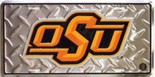 OKLAHOMA STATE COLLEGE LICENSE PLATE