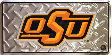 OKLAHOMA STATE COLLEGE LICENSE PLATE