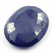 Gemstone Description
Gemstone: Sapphire
Color: Blue
Gem Grade: A
CTW: 31.000 CTW
Cut: Oval Cut
Height: 25.0 mm
Width: 20.0 mm
Depth: 6.0 mm
Additional Information
Take a look at this Large Sapphire featuring a beautiful blue* color. This 31 ctw Sapphire is cut in an oval* fashion and measures 25 h X 20 w mm.

This product is heat treated and/or dyed.