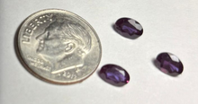 CTW 1.55 3 LAB CREATED ALEXANDRITE STONES 5 H X 4.0 W mm  DIME NOT INCLUDED