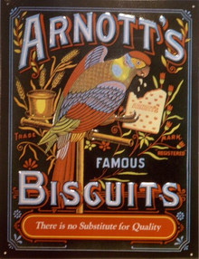 Photo of ARNOTT'S BISCUITS, A BRITISH CRACKER COMPANY SIGN