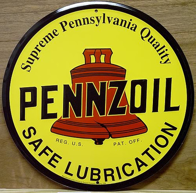 PENZOIL GAS SIGN