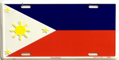 PHILIPPINES LICENSE PLATE