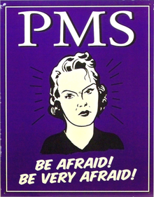 PMS WARNING SIGN