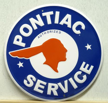 PONTIAC SERVICE SIGN
