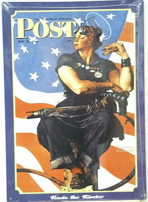 ROSIE SAT EVE POST COVER 1943 SIGN
