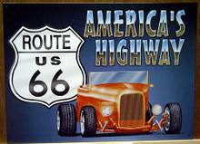 ROUTE 66 ROADSTER SIGN