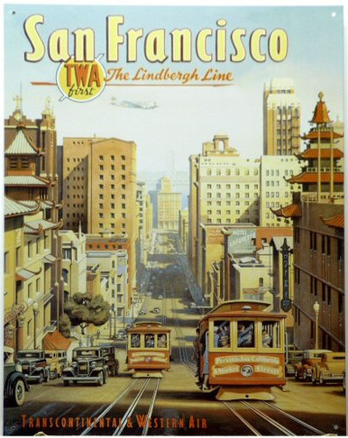 SAN FRANCISCO - TWA AIRLINES SIGN