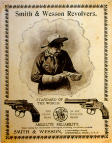 SMITH & WESSON STANDARD of the WORLD PISTOLS SIGN