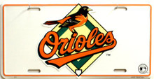 Photo of BALTIMORE ORIOLES METAL LICENSE PLATE