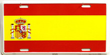 SPAIN LICENSE PLATE