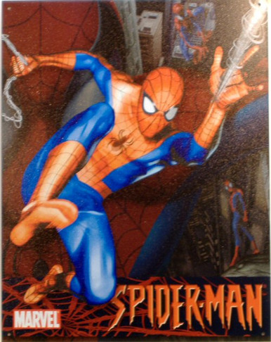 SPIDERMAN SUPER HERO SIGN