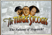 STOOGES SULTANS OF  SLAPSTIK SIGN