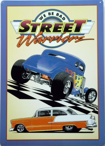 STREET WARRIORS RACING SIGN