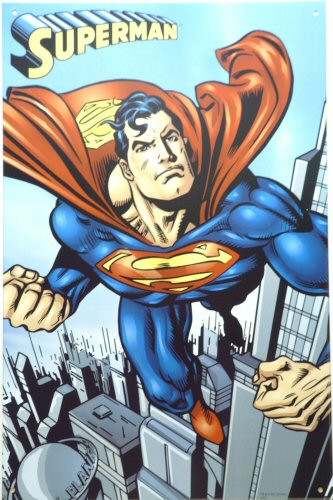 SUPERMAN SUPER HERO SIGN