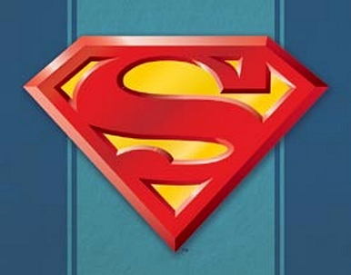 SUPERMAN LOGO SUPER HERO SIGN