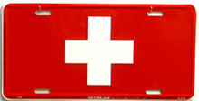 SWITZERLAND LICENSE PLATE