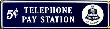 TELEPHONE PAY STATION SIGN